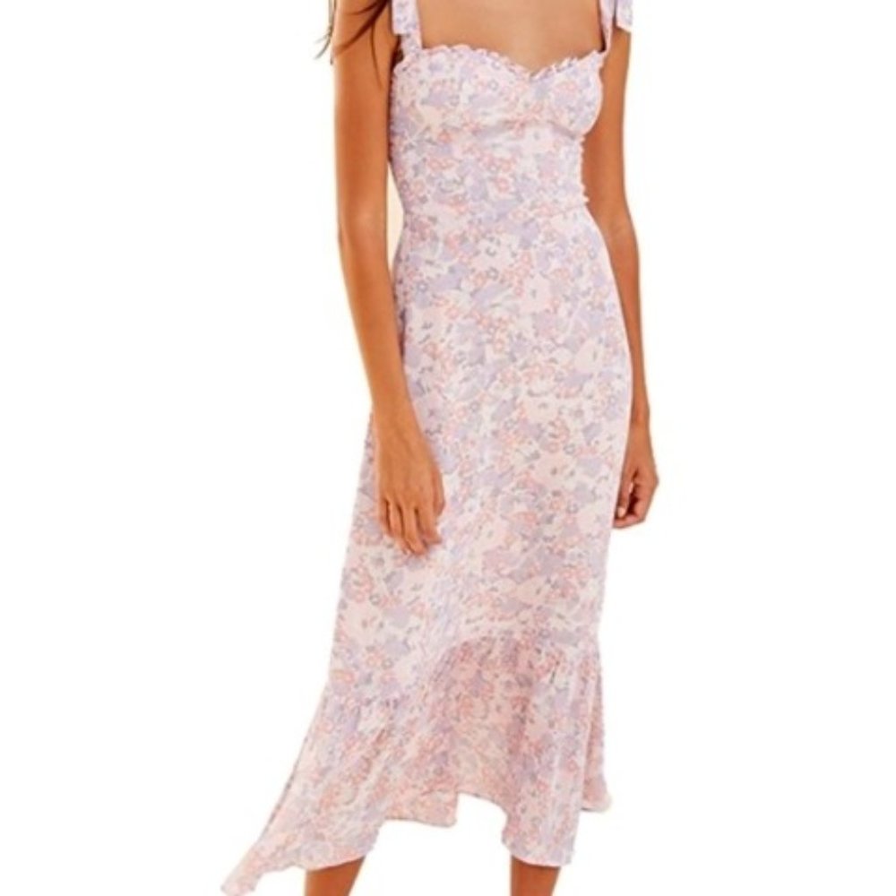 Reformation Nikita Dress (rare - Irene print) - Size 0R